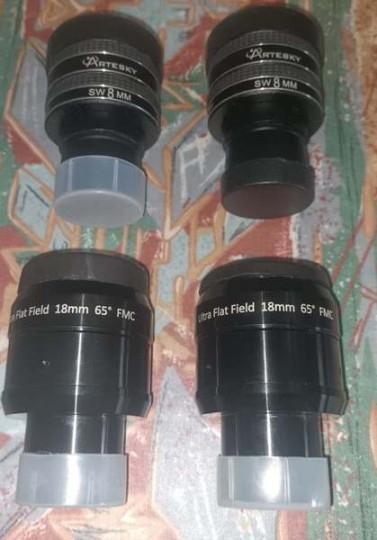 Jumelles tourelle Astro Professional + Deux copies d'oculaires Jumelles tourelle Astro Professional + Deux copies d'oculaires