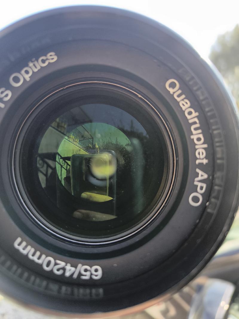 Quadruplet apochromatique TS optics 65/420