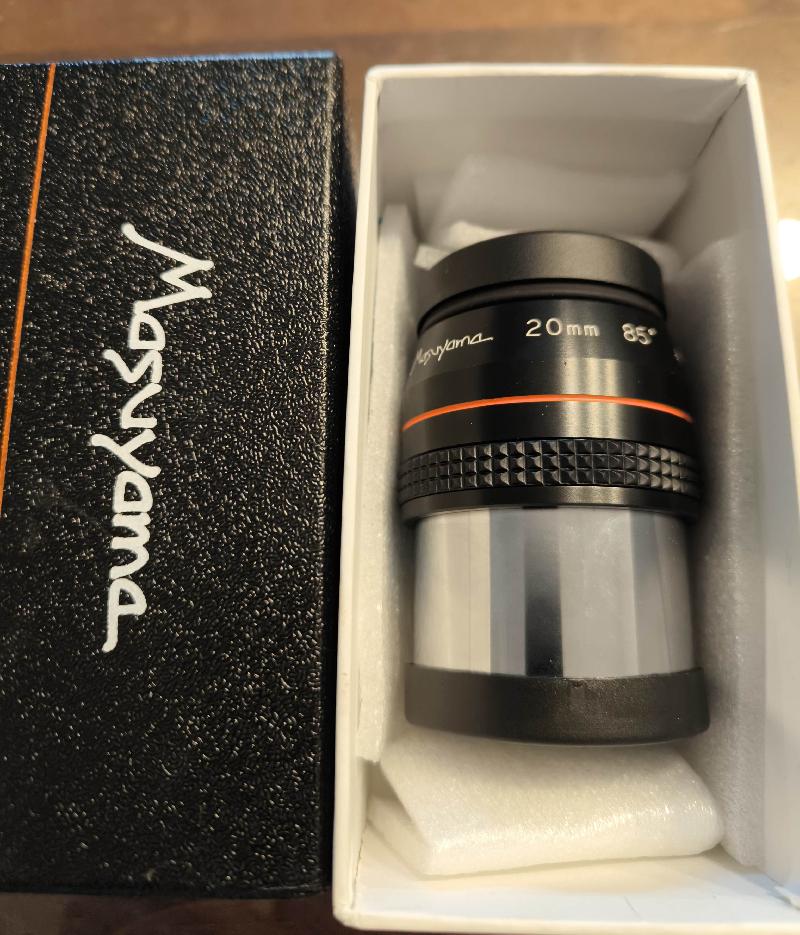Oculaire Masuyama 20mm 85° 2"
