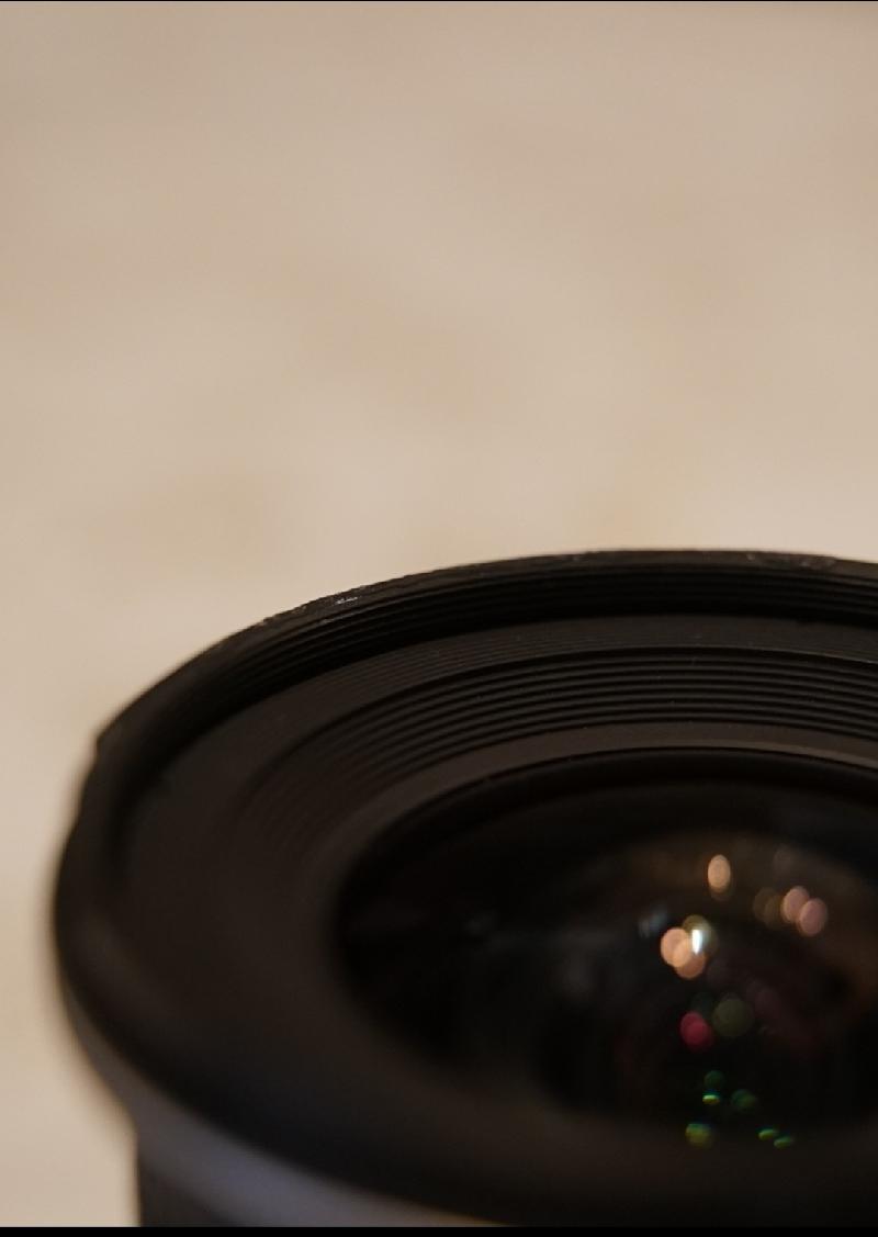 Objectif Tokina 11-16 mm Objectif Tokina 11-16 mm