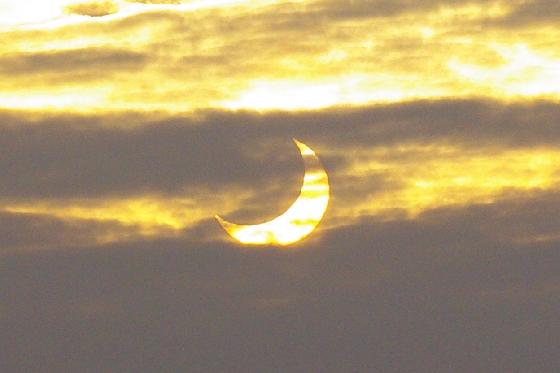 Eclipse partielle janvier 2011