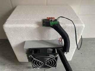 Darkbox avec sonde et thermomètre apn caméra Darkbox avec sonde et thermomètre apn caméra