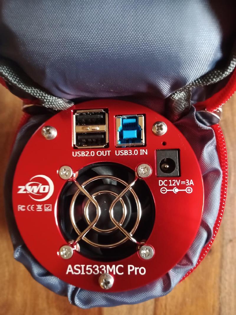 Caméra zwo asi 533mc pro Caméra zwo asi 533mc pro