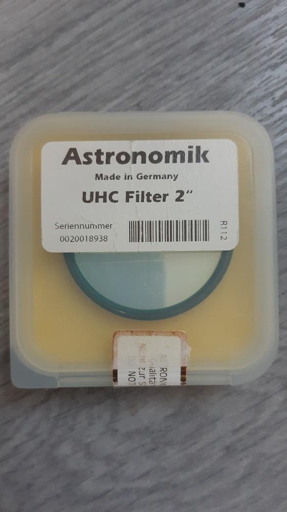 Filtre UHC Astronomik 2’’ (visuel) Filtre UHC Astronomik 2’’ (visuel)