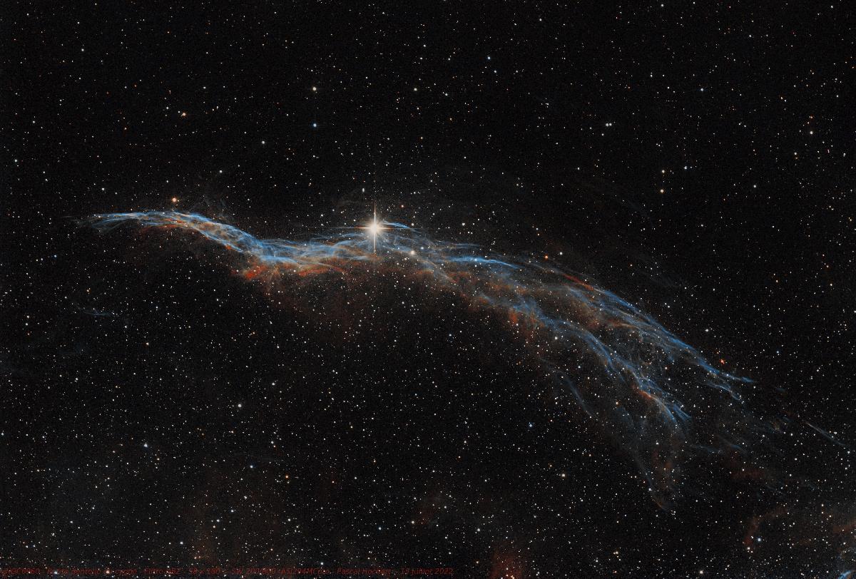 NGC6960 Petite dentelle  15 juillet 2022