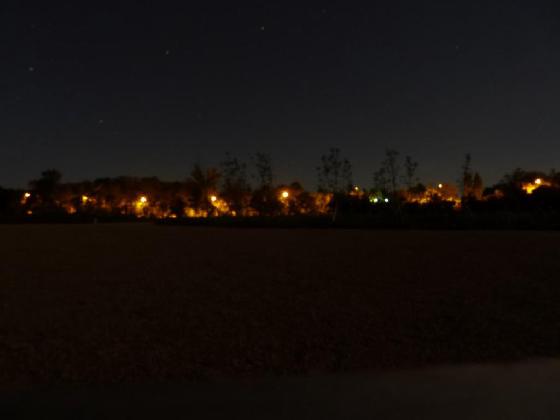 vue est depuis l'esplanade