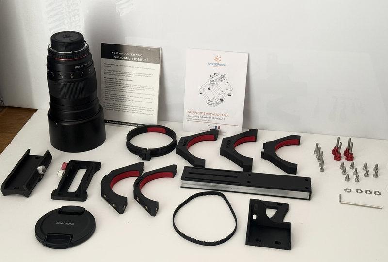 Samyang 135 f/2 monture Nikon et accessoires