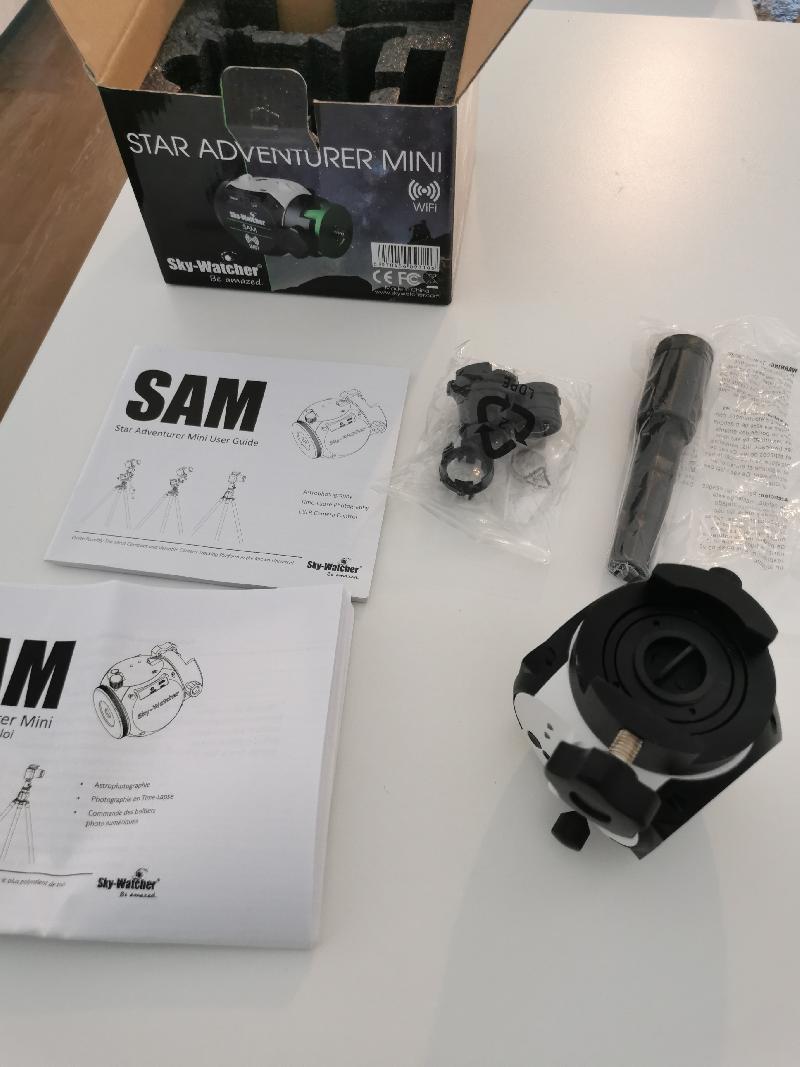 Sky Watcher Star Adventurer Mini (SAM, Wifi) 150 euros Sky Watcher Star Adventurer Mini (SAM, Wifi) 150 euros