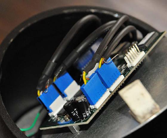 Arrivée des câbles