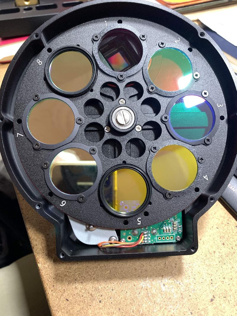 533MM et roue à filtre avec filtres