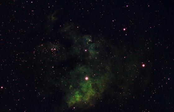 ngc 7822 sho