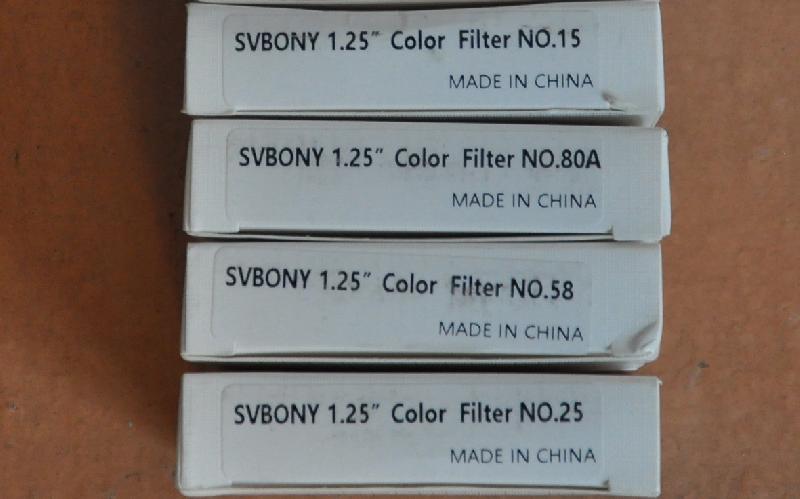 4 filtres 1,25"