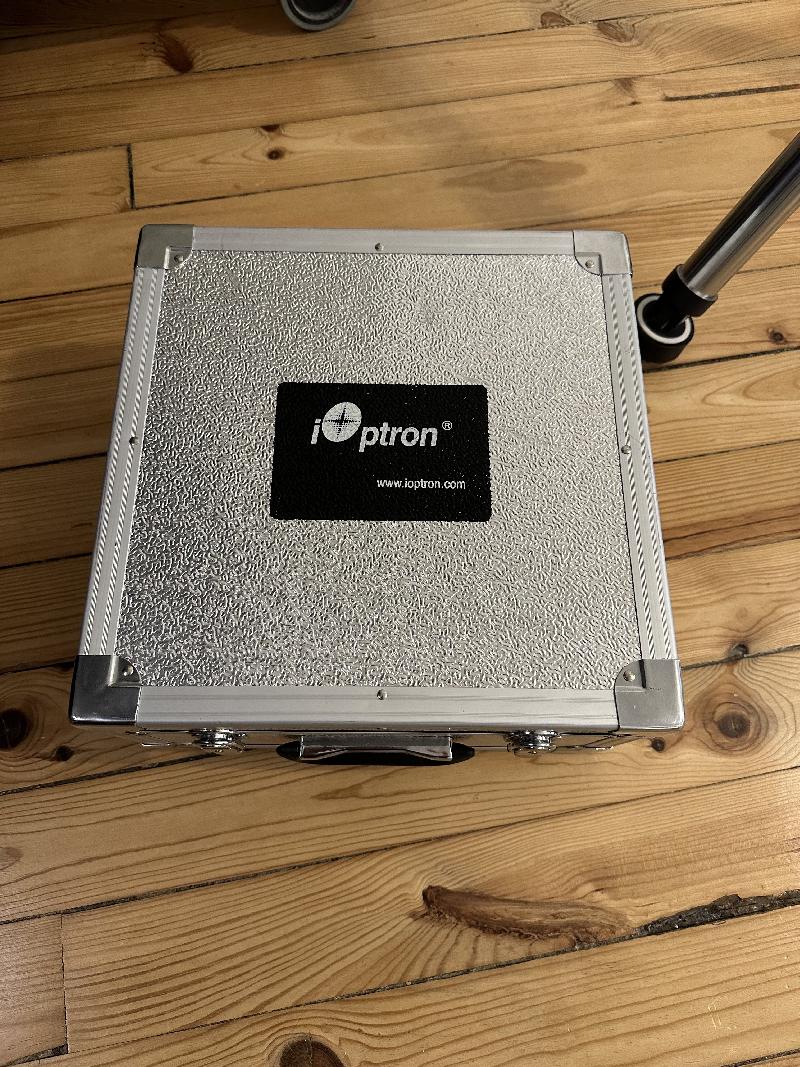 iOptron GEM28 hardcase/litrock + GPS