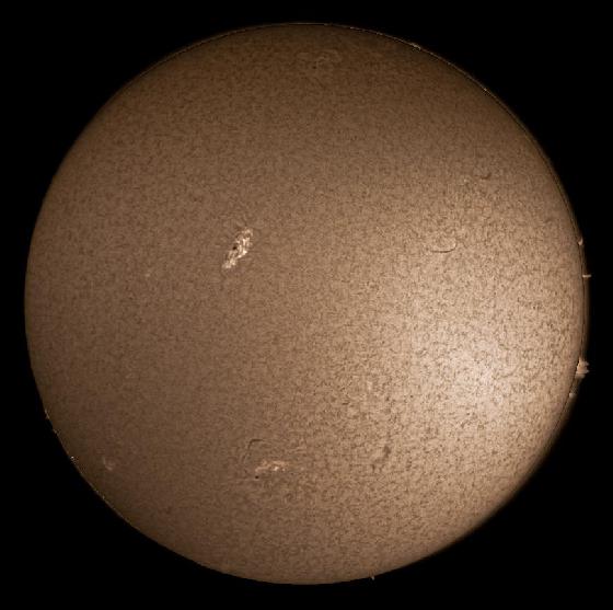 Soleil H-alpha 20 avril