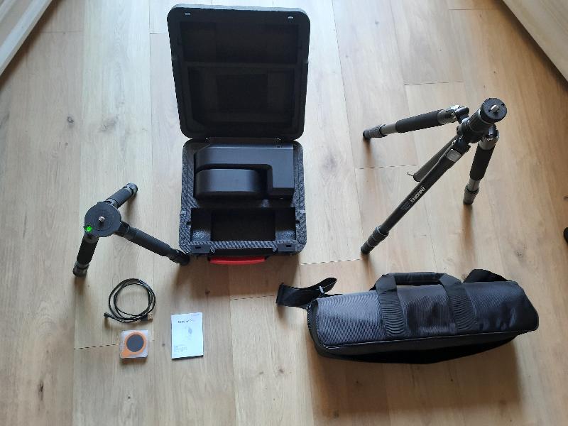 ZWO Seestar S50 + trepied haut + base EQ