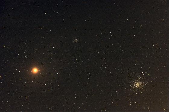 M4, antares et NGC6144 M4, antares et NGC6144