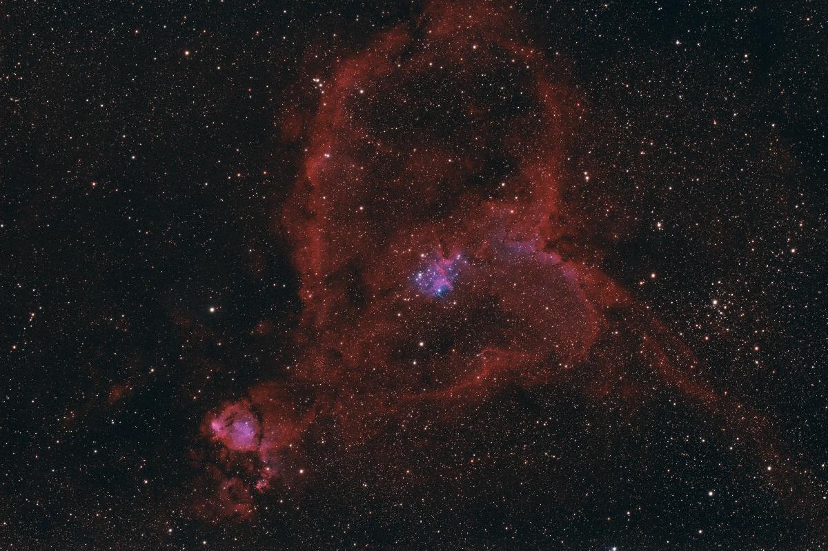 IC1805 Nébuleuse du coeur