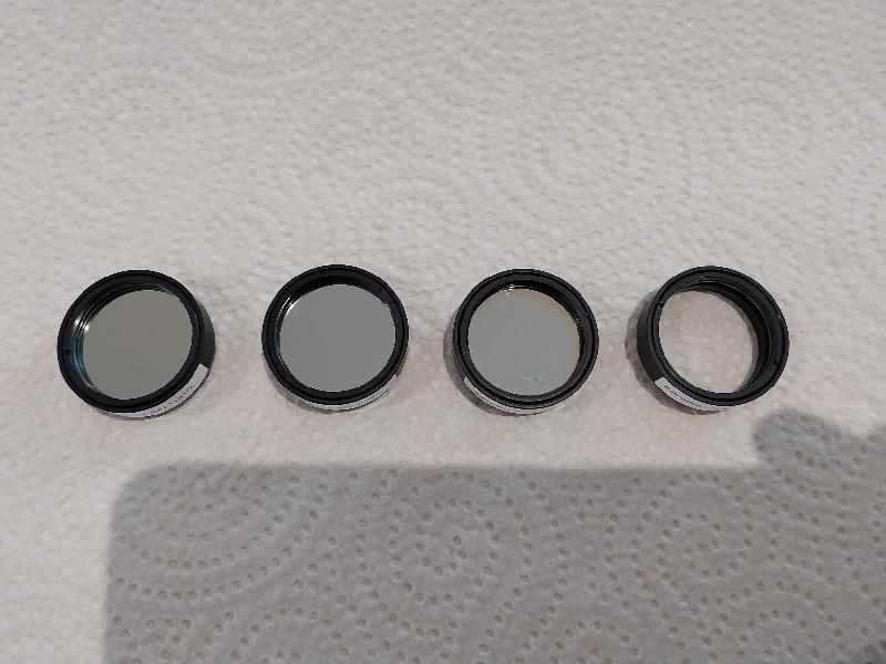 Lot fitres astrodon 31,75mm