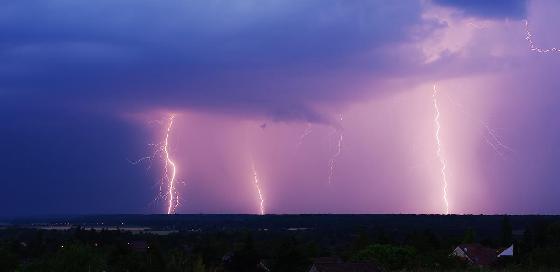Orage sur la vallée