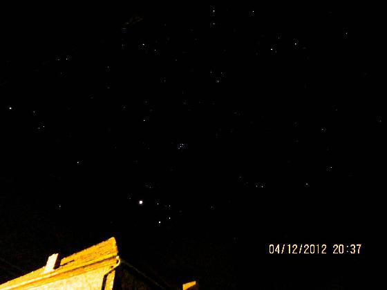 jupiter avec blance des bancs