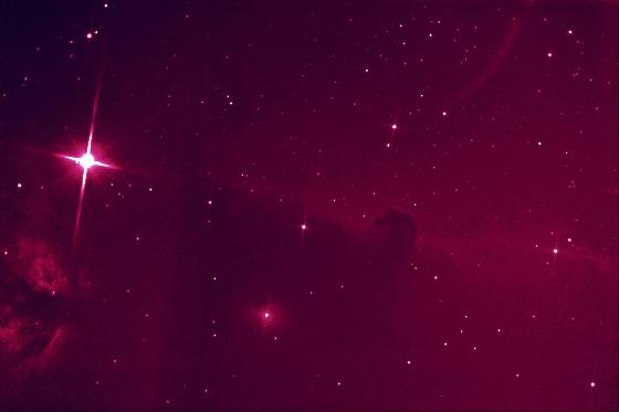 Barnard33 + flame