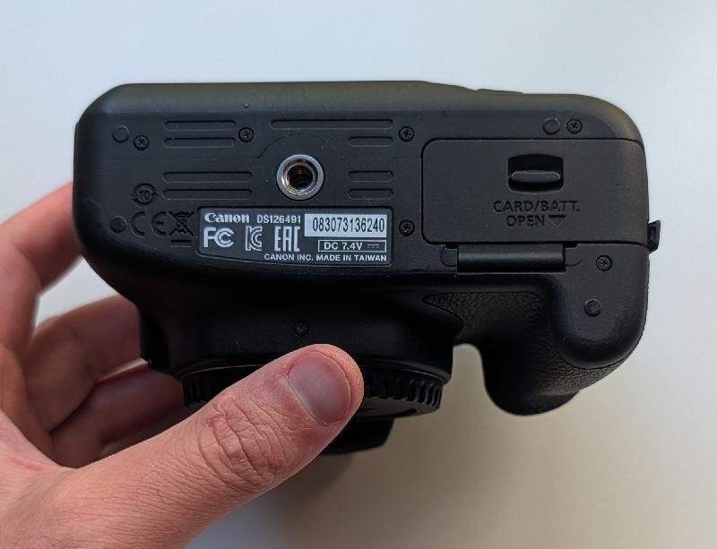Canon EOS 1200D défiltré partiel Astro (7 678 déclenchements)