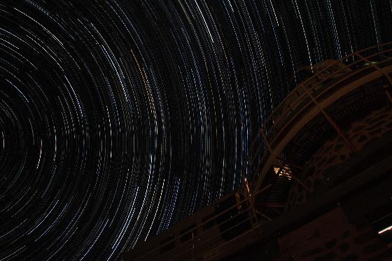 Filé d'étoiles Pic du Midi - Nuit des étoiles 2013