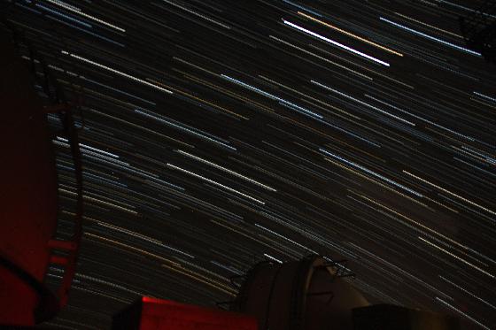 Filé d'étoiles Pic du Midi - Nuit des étoiles 2013