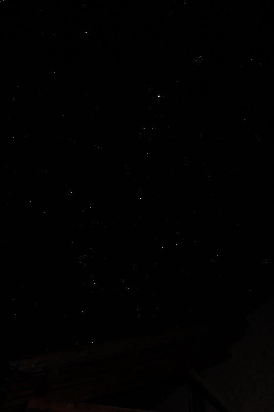 Constellation d'Orion au dessus du gite de Cuq Toulza