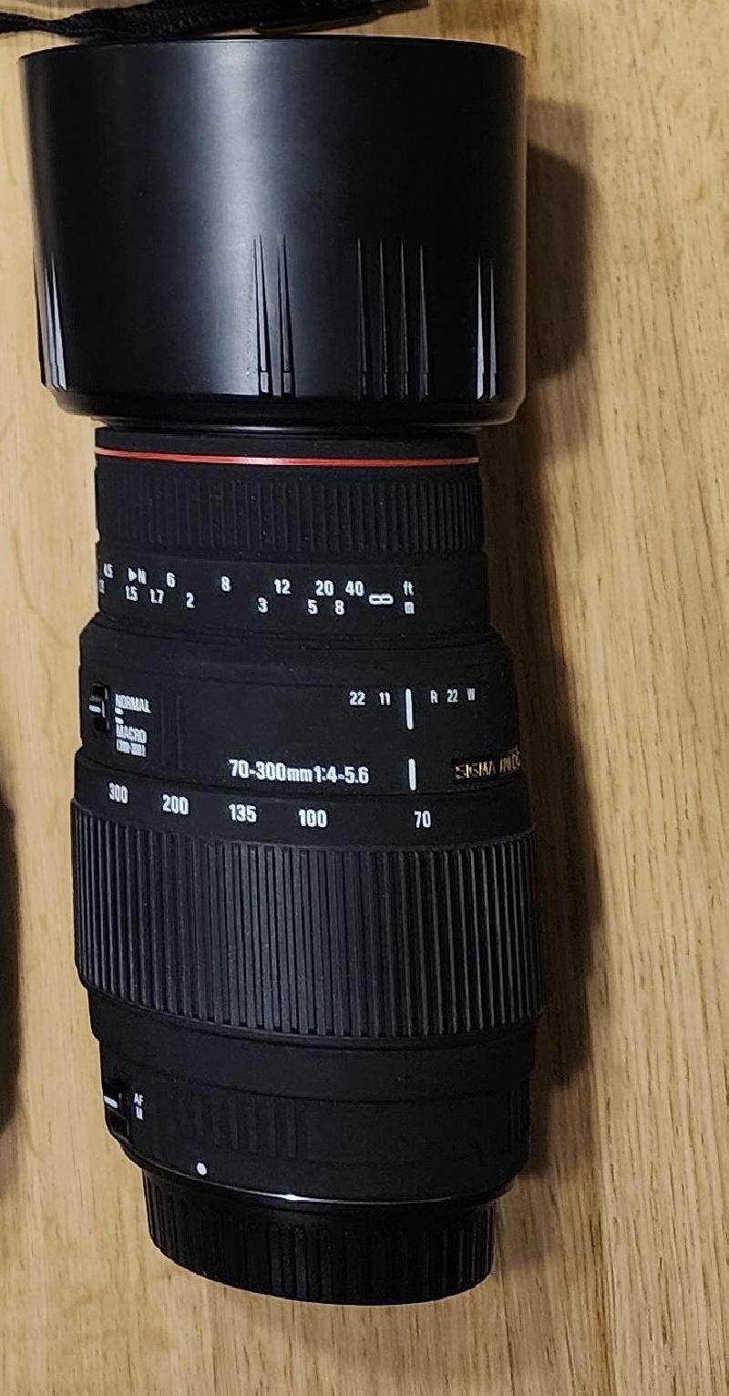 Sigma APO DG Macro 70-300 F/4-5.6 EF Canon Sigma APO DG Macro 70-300 F/4-5.6 EF Canon