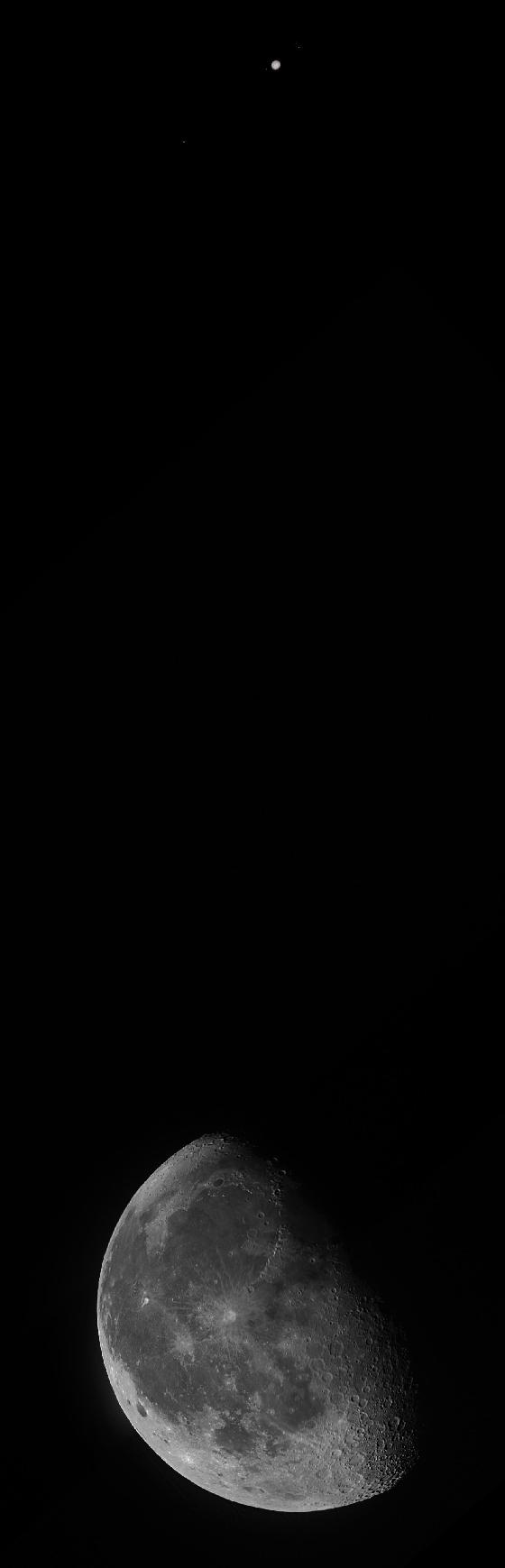 Montage lune jupiter Montage lune jupiter
