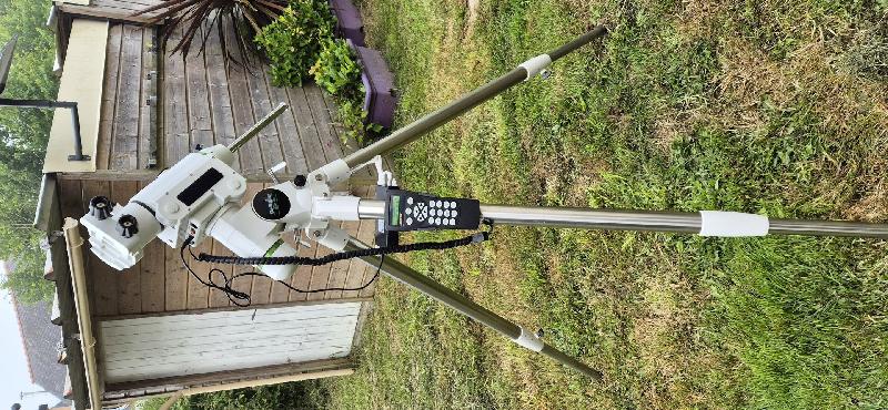 Skywatcher HEQ5 Pro v2 complete avec trepied — courroies Rowan — révisée réglée par OU