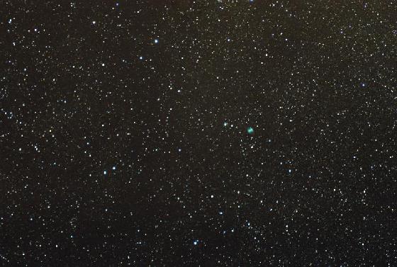 Messier 27 au téléobjectif Messier 27 au téléobjectif
