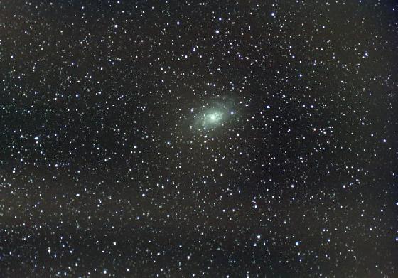 Messier 33 au téléobjectif Messier 33 au téléobjectif