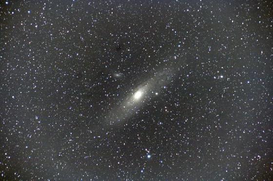 Messier 31 au téléobjectif