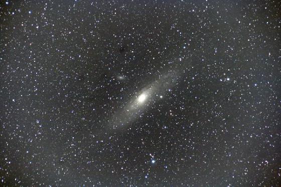 Messier 31 au téléobjectif Messier 31 au téléobjectif
