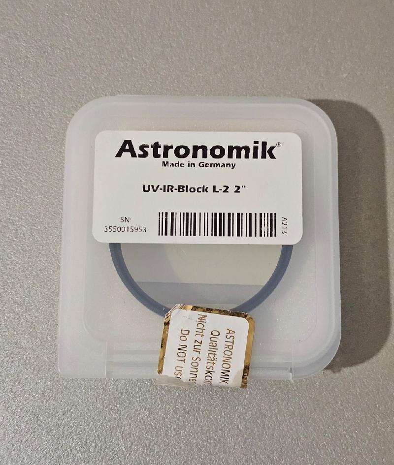 filtre UV/IR BLOCK L2 Serie - ASTRONOMIK - filtre UV/IR BLOCK L2 Serie - ASTRONOMIK -