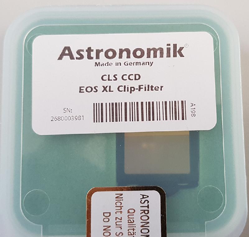 Filtre CCD CLS ASTRONOMIK EOS XL
