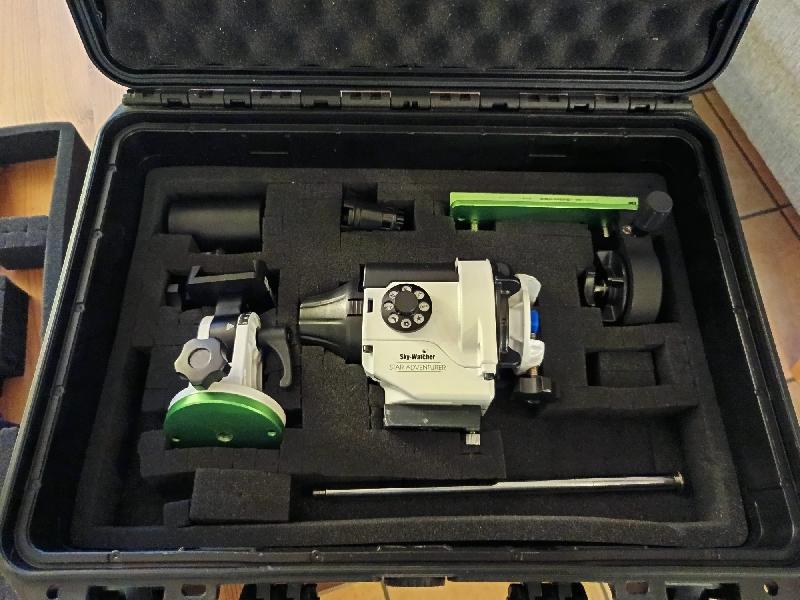 Star adventurer pack astro avec embase équatoriale et mallette Geoptik