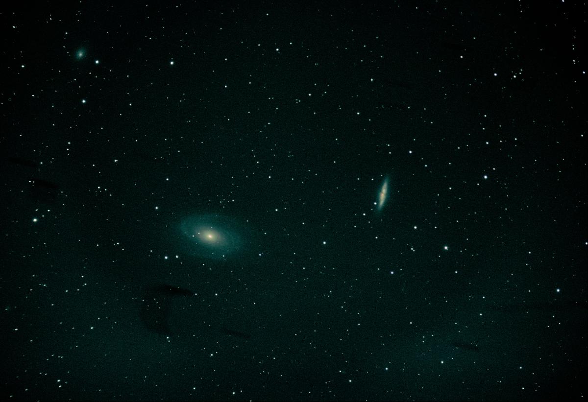 premiere photo - M81 M82 et NGC3077