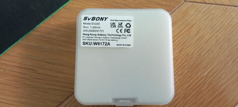 Filtre svbony SV220 1.25" 7nm