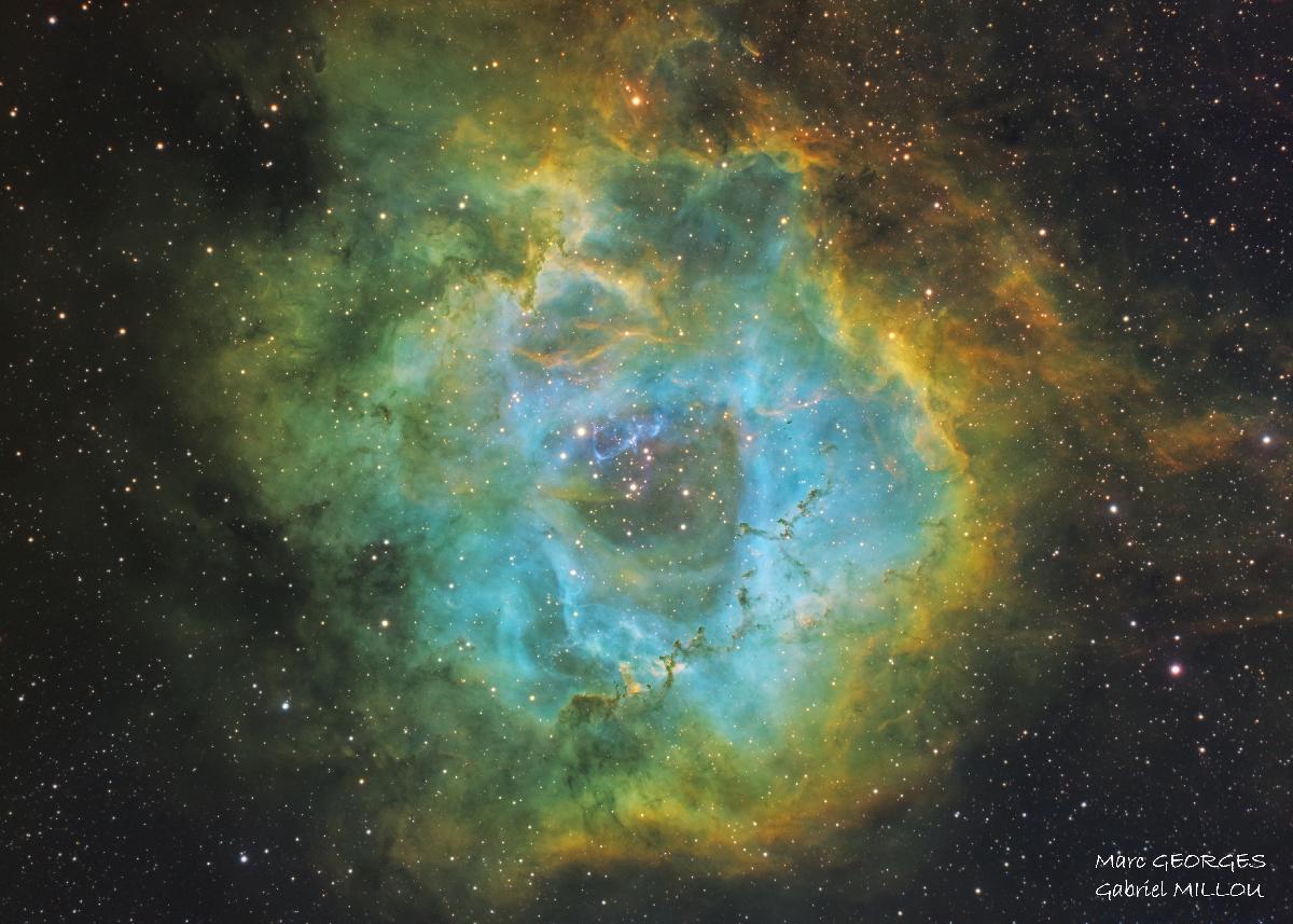Nébuleuse de la Rosette Nébuleuse de la Rosette