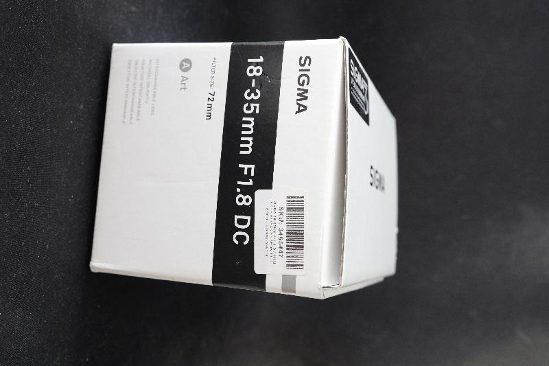 Objectif Sigma 18-35mm f/1.8 DC HSM Art Objectif Sigma 18-35mm f/1.8 DC HSM Art