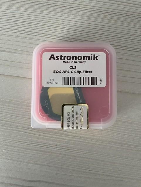 Filtre Astronomik CLS EOS APS-C Clip