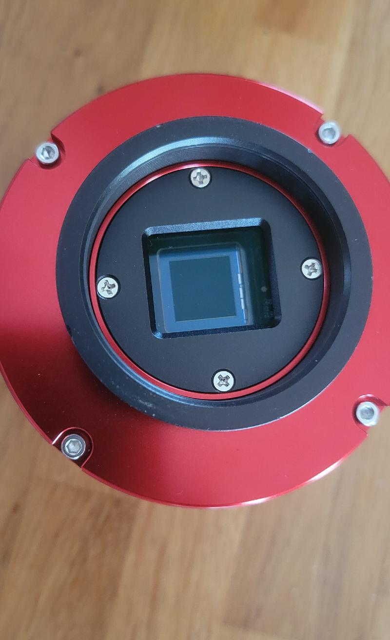 Caméra ZWO asi533mc-Pro + filtre optolong l-pro 1.25"