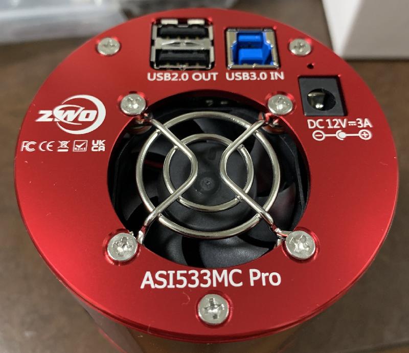 Caméra zwo asi533 mc pro