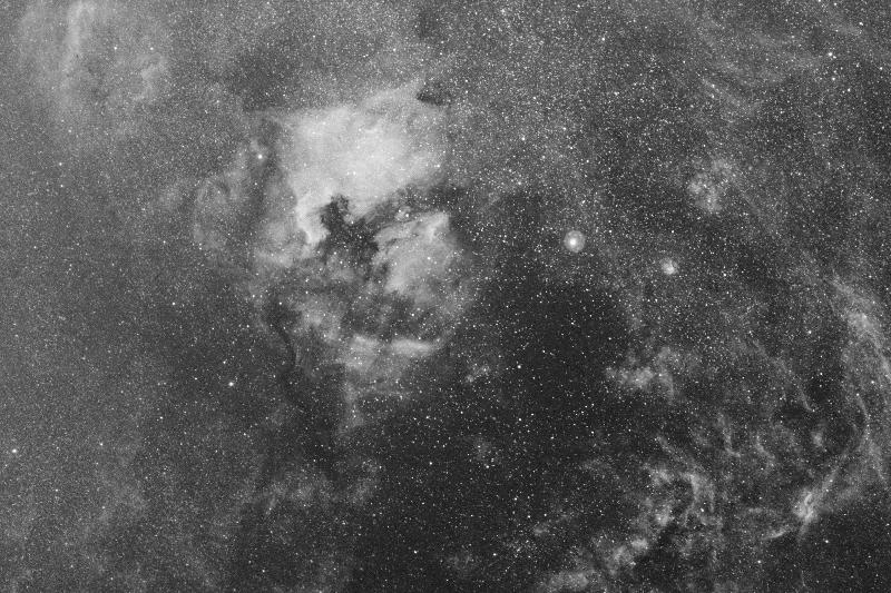 NGC7000 Ha Canon 600D astronomikHa 12nm III NGC7000 Ha Canon 600D astronomikHa 12nm III