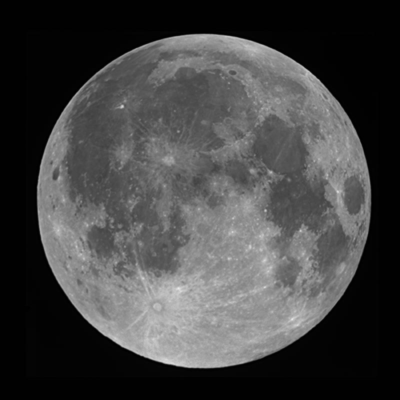 Pleine Lune sans eclipse du 7 aout 2017