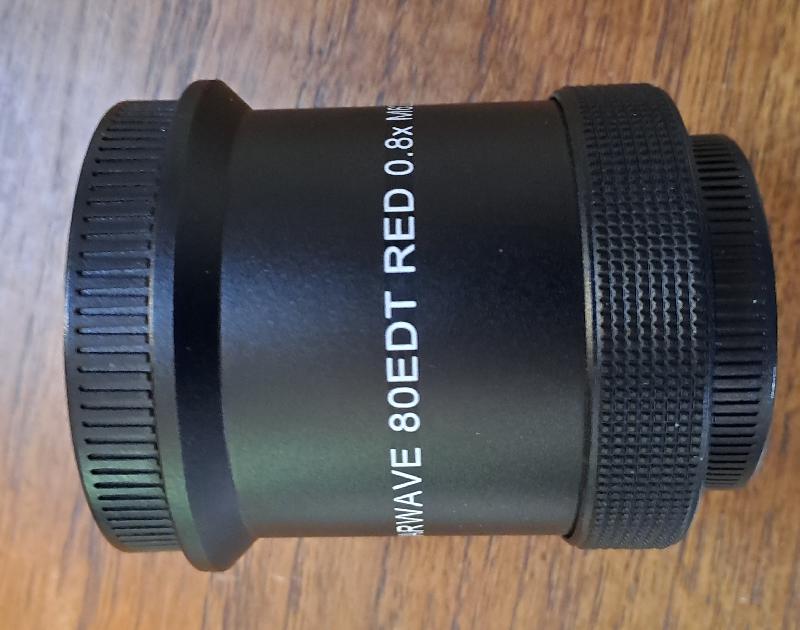 Réducteur Altair 0,8x M63 pour lunette 80ED NEUF