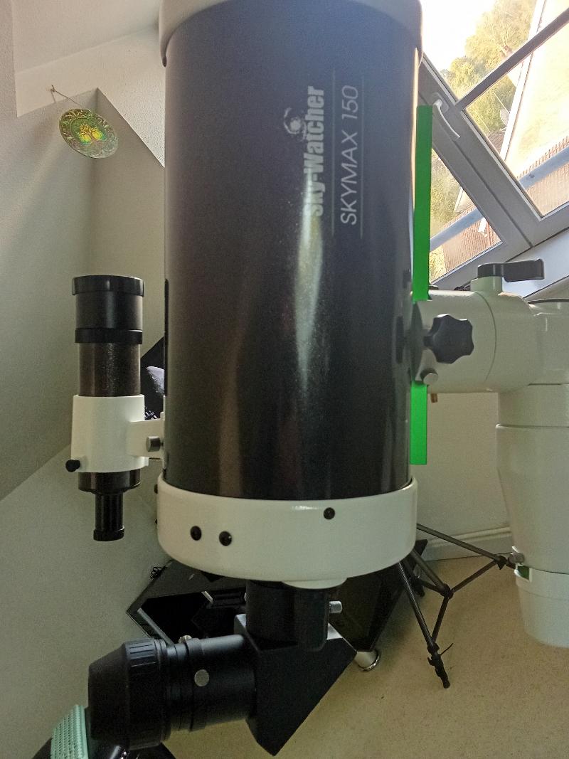 Mak 150 + Monture eq5 motorisés